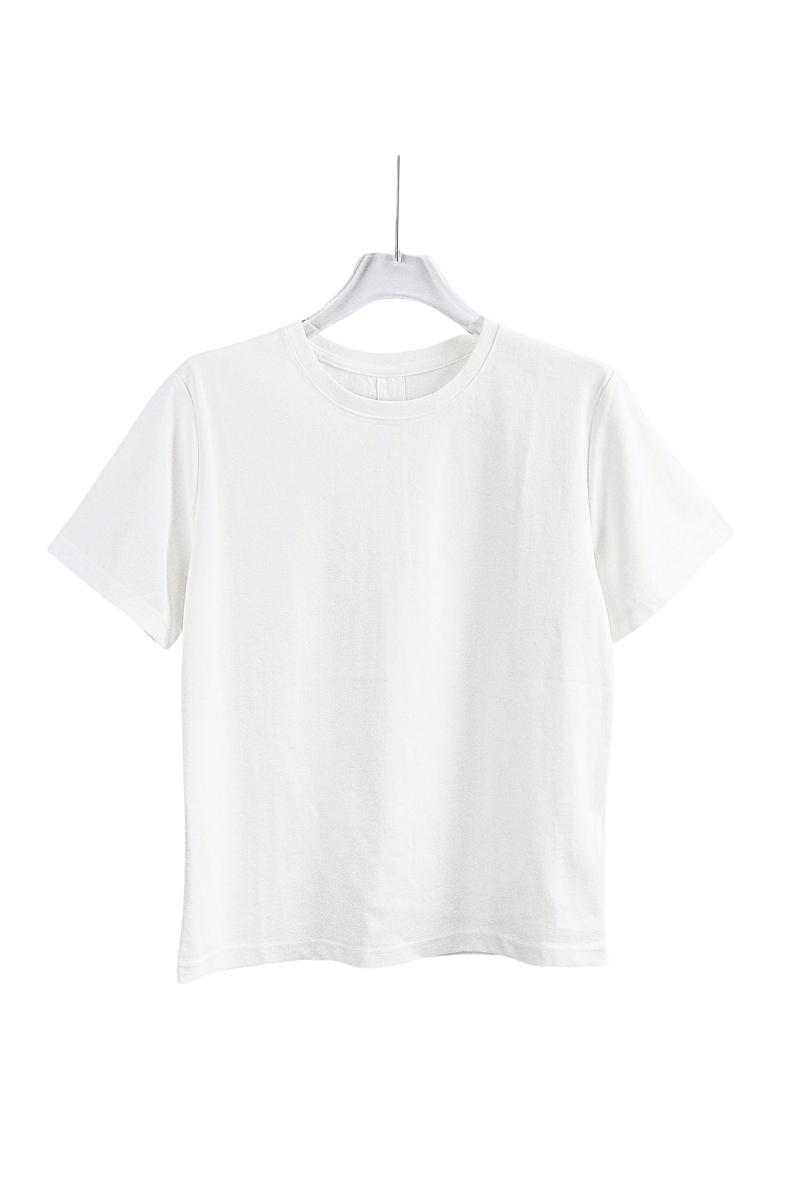 Max Simple Relaxed T shirt White