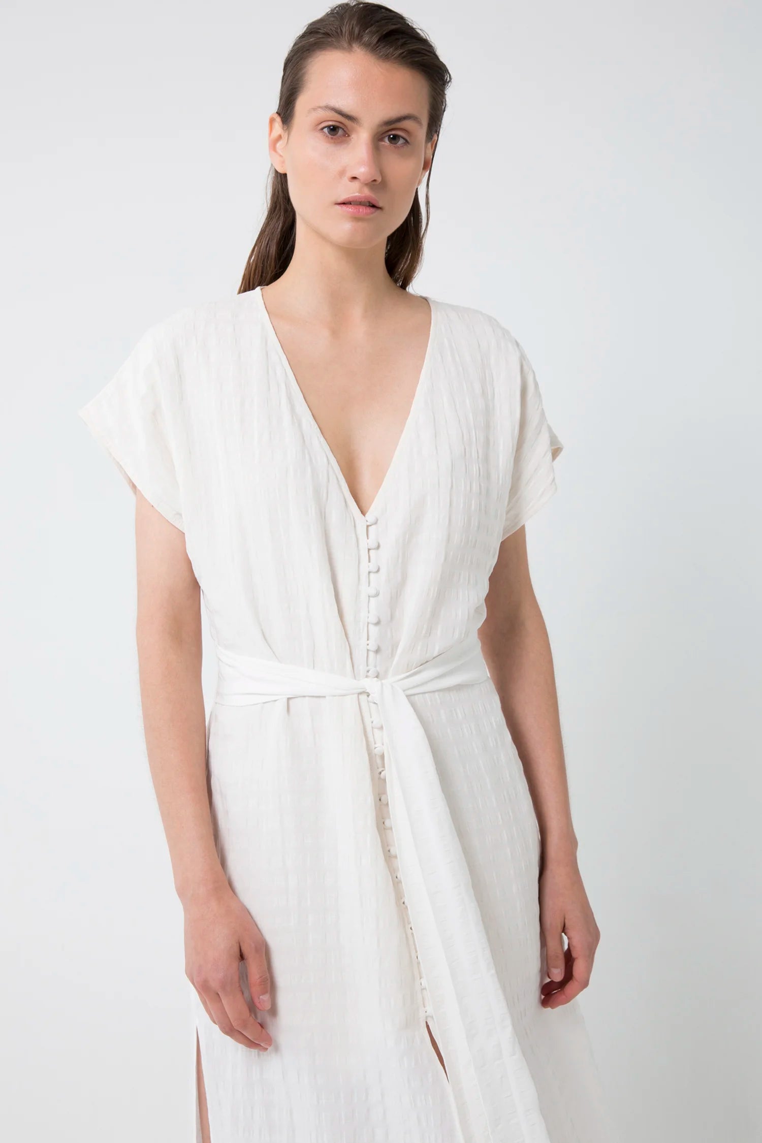 Third Form Day Break Tie Front Dress