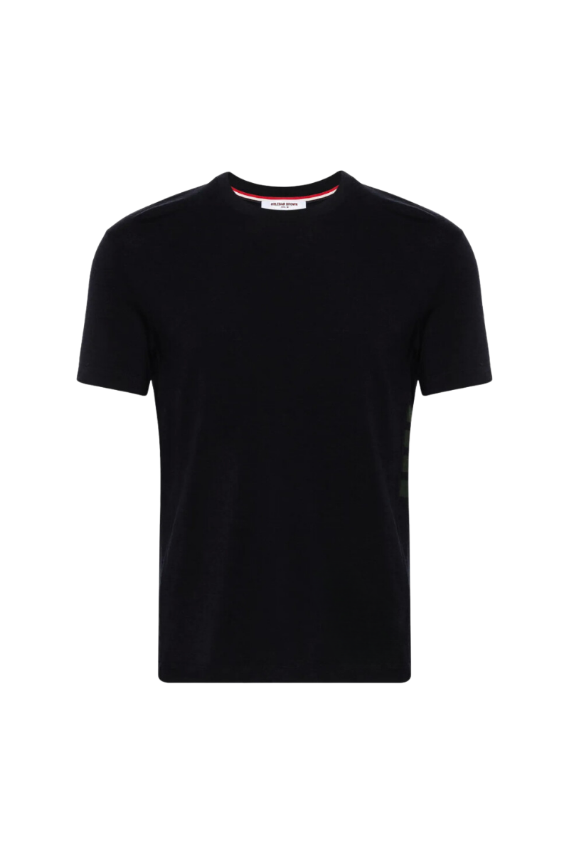 Orlebar Brown Ob Classic Tee Checkerboard-277977-Night Iris