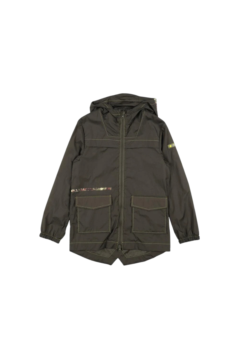 Herno Kids Outerwear Jacket Gc0019B-12314 Dark Military Green