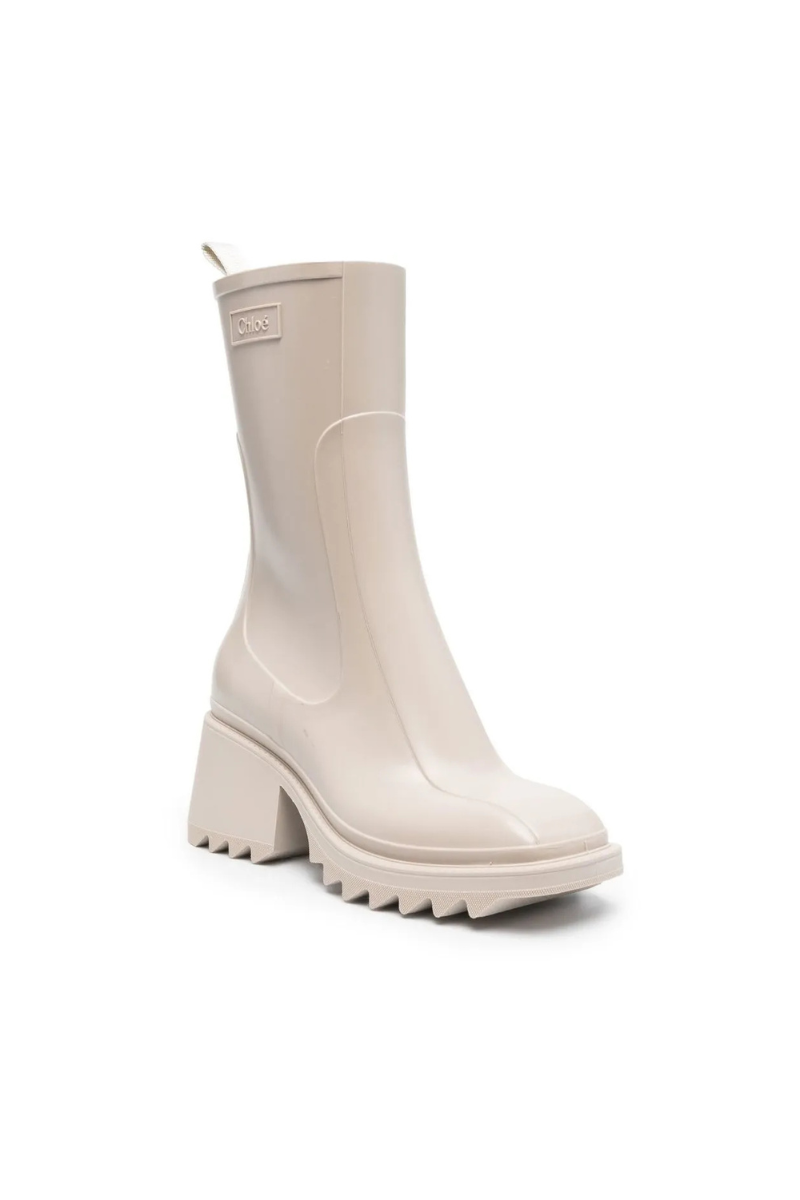 Chloé 70mm debossed-logo chunky boots