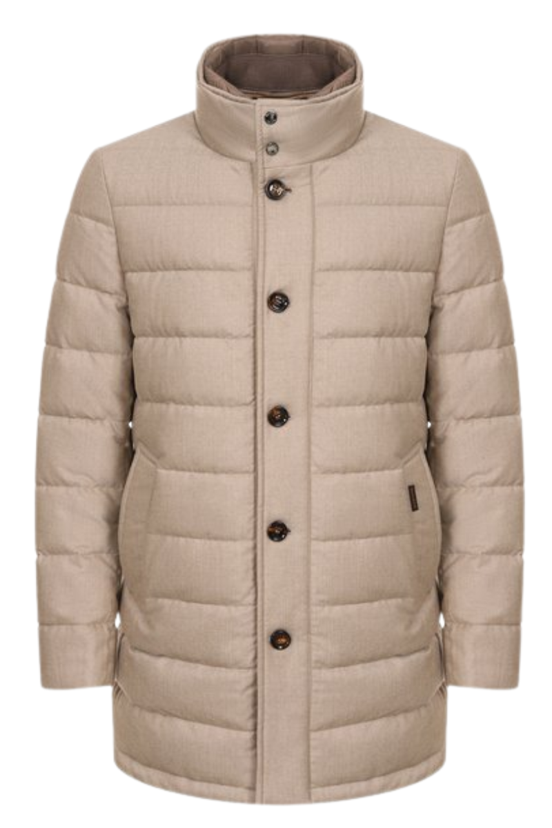 MooRER CALEGARIIL Down Coat Beige