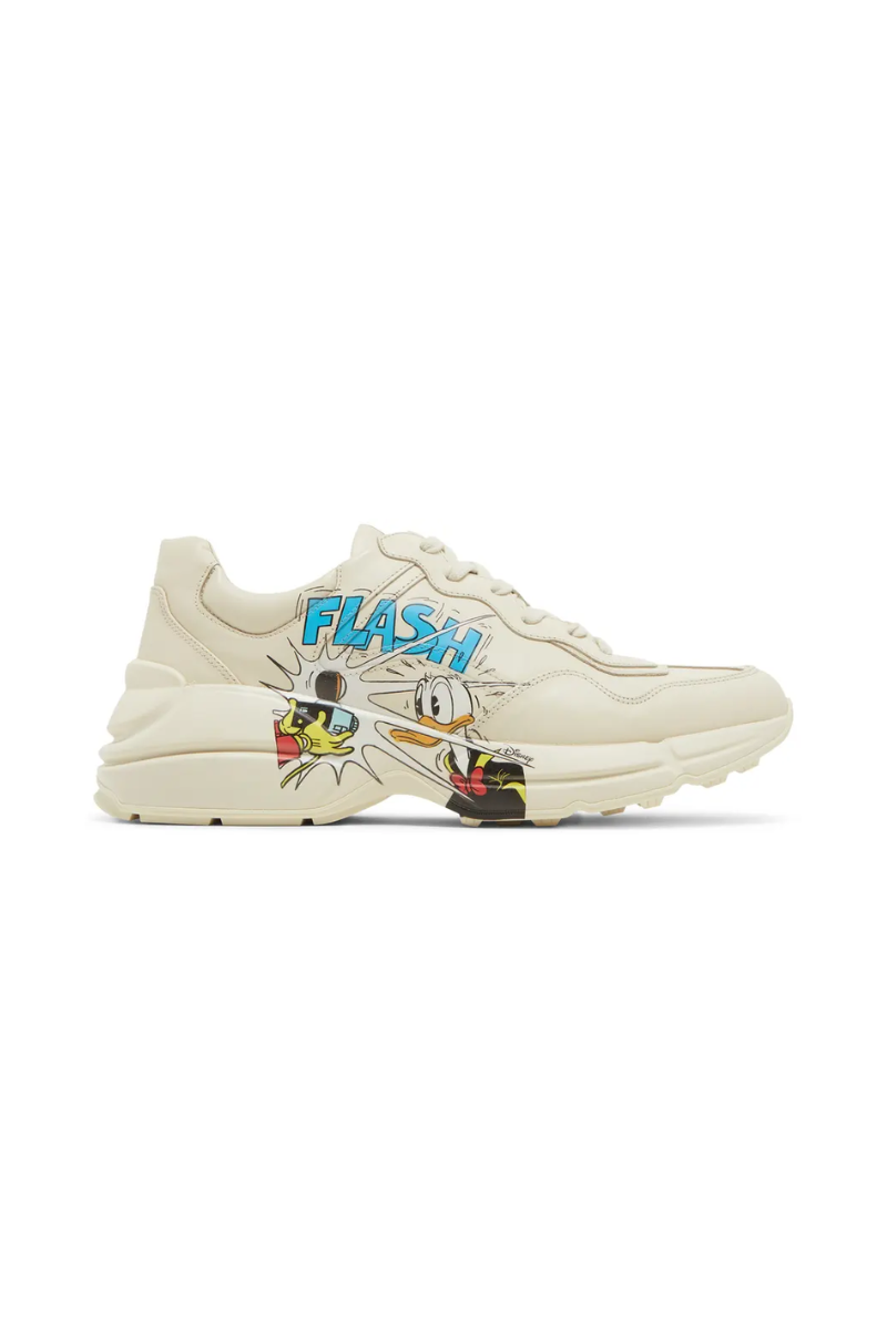 Disney x Gucci Men's Rhyton Donald Duck Sneakers