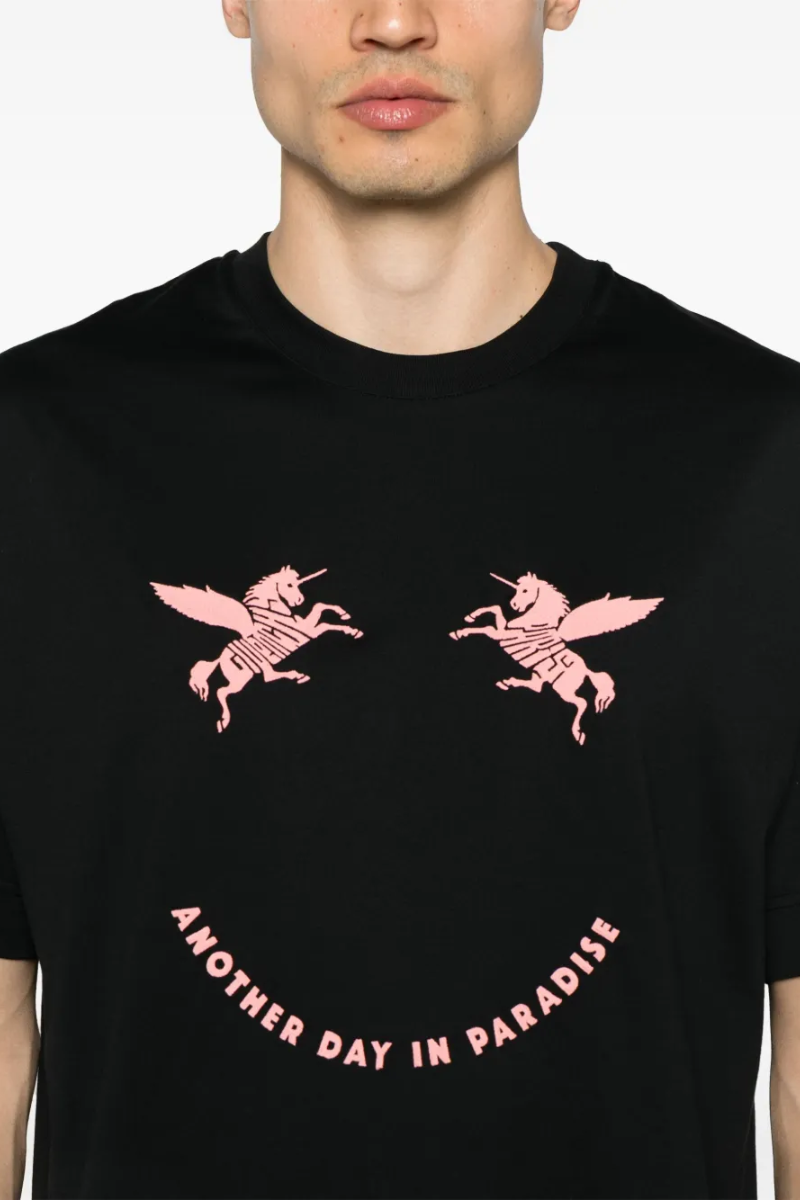 Givenchy Unicorns Embroidered Cotton T-Shirt