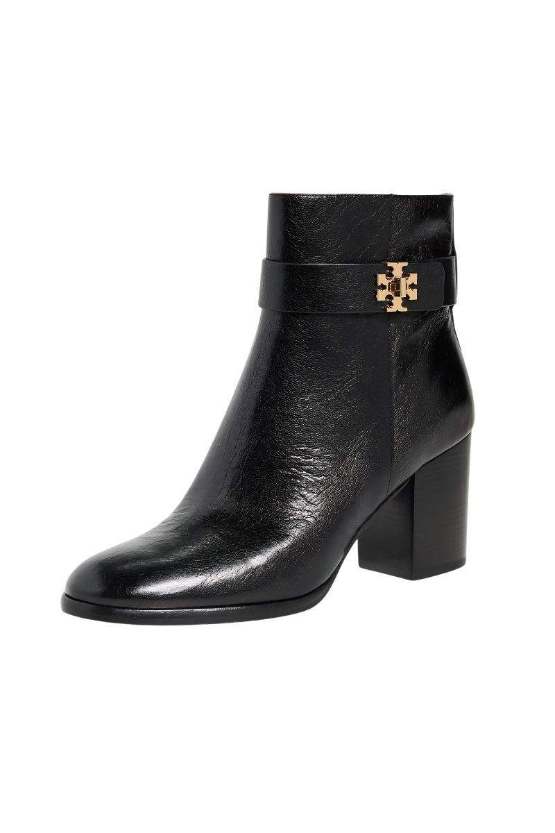 Tory Burch T Lock Heeled Ankle Boot 70Mm Perfect Black 158808-006