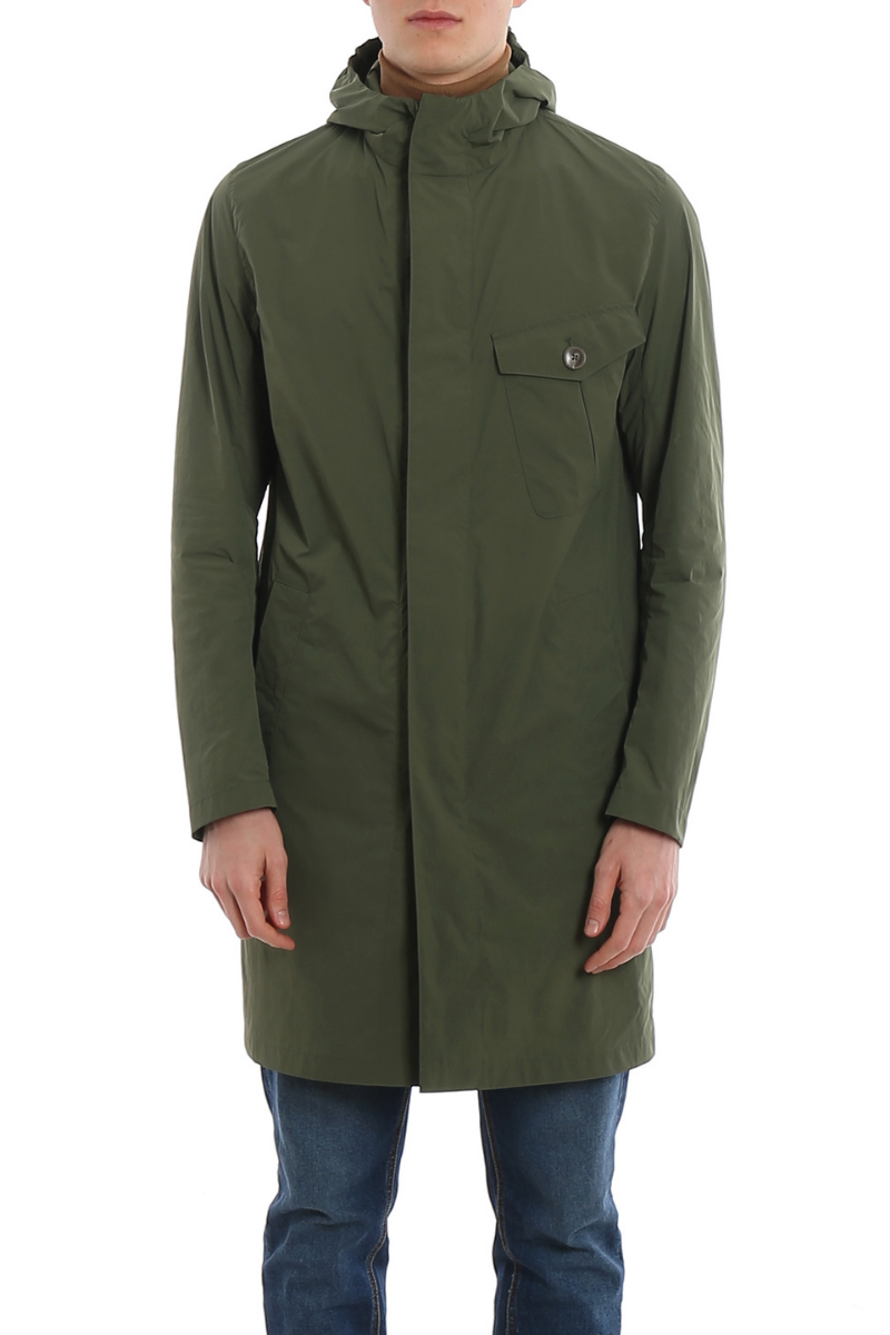 Herno Men Coat Pa0069U-12309 Open Green