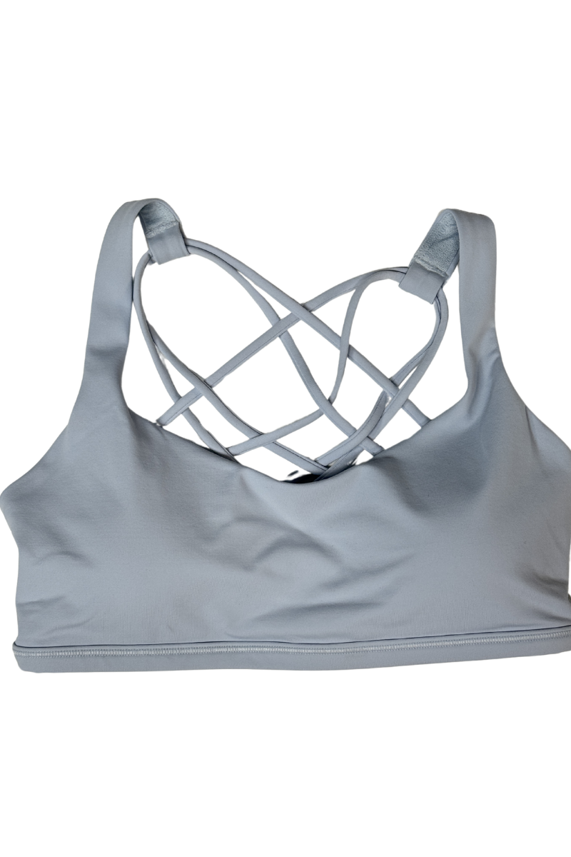 Lululemon Free to Be Bra *Wild Silver