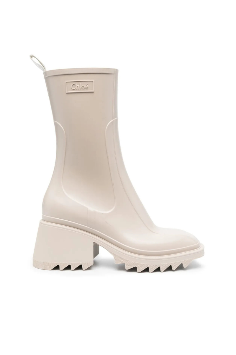Chloé 70mm debossed-logo chunky boots