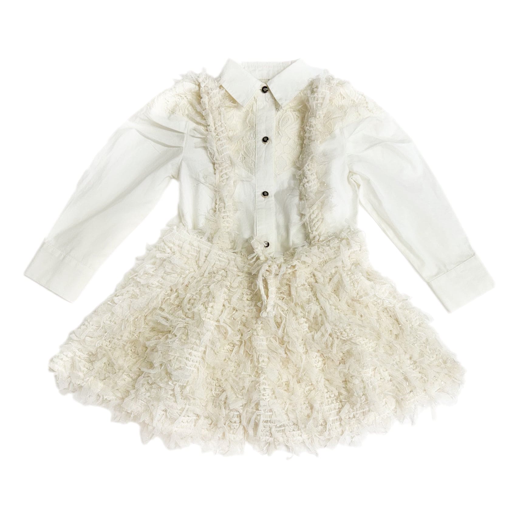 Ivanna Ivory Blouse and Skirt Set - Petite Maison Kids