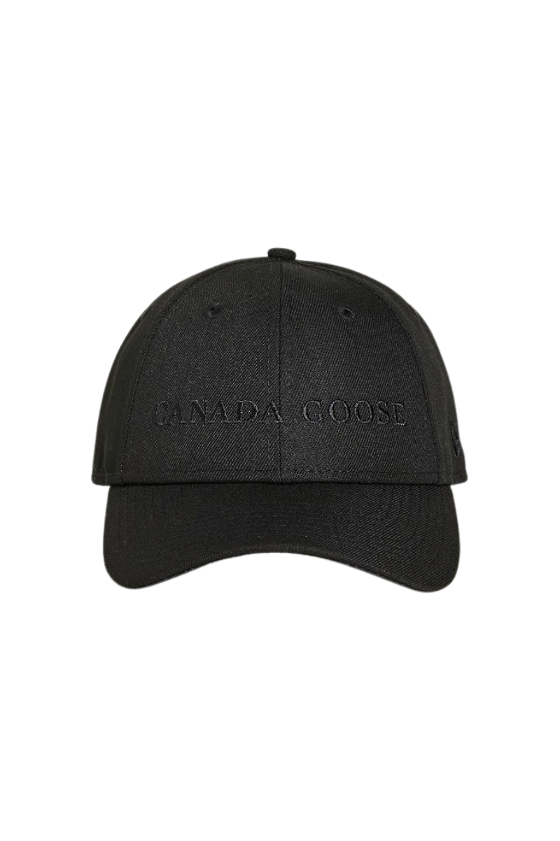 Canada Goose Men's Wordmark  Adjustable Cap Black 5426M