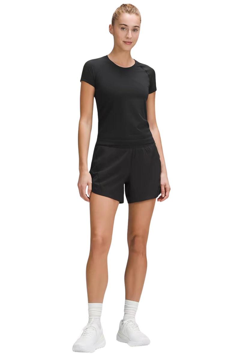Lululemon Swiftly Tech Short Sleeve 2.0 *Race Black/Black LW3HT1S