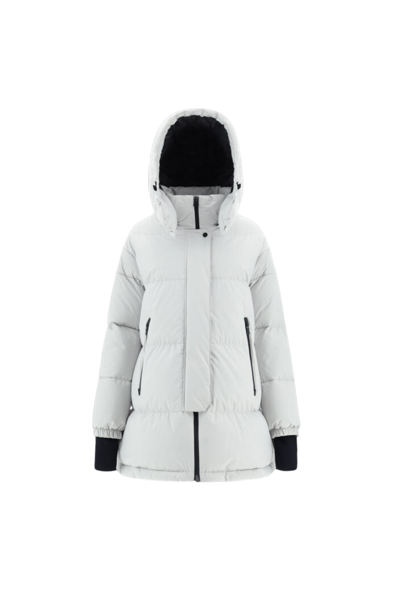 Herno Women's Laminar Oversize Gore-Tex Windstopper Coat Ice