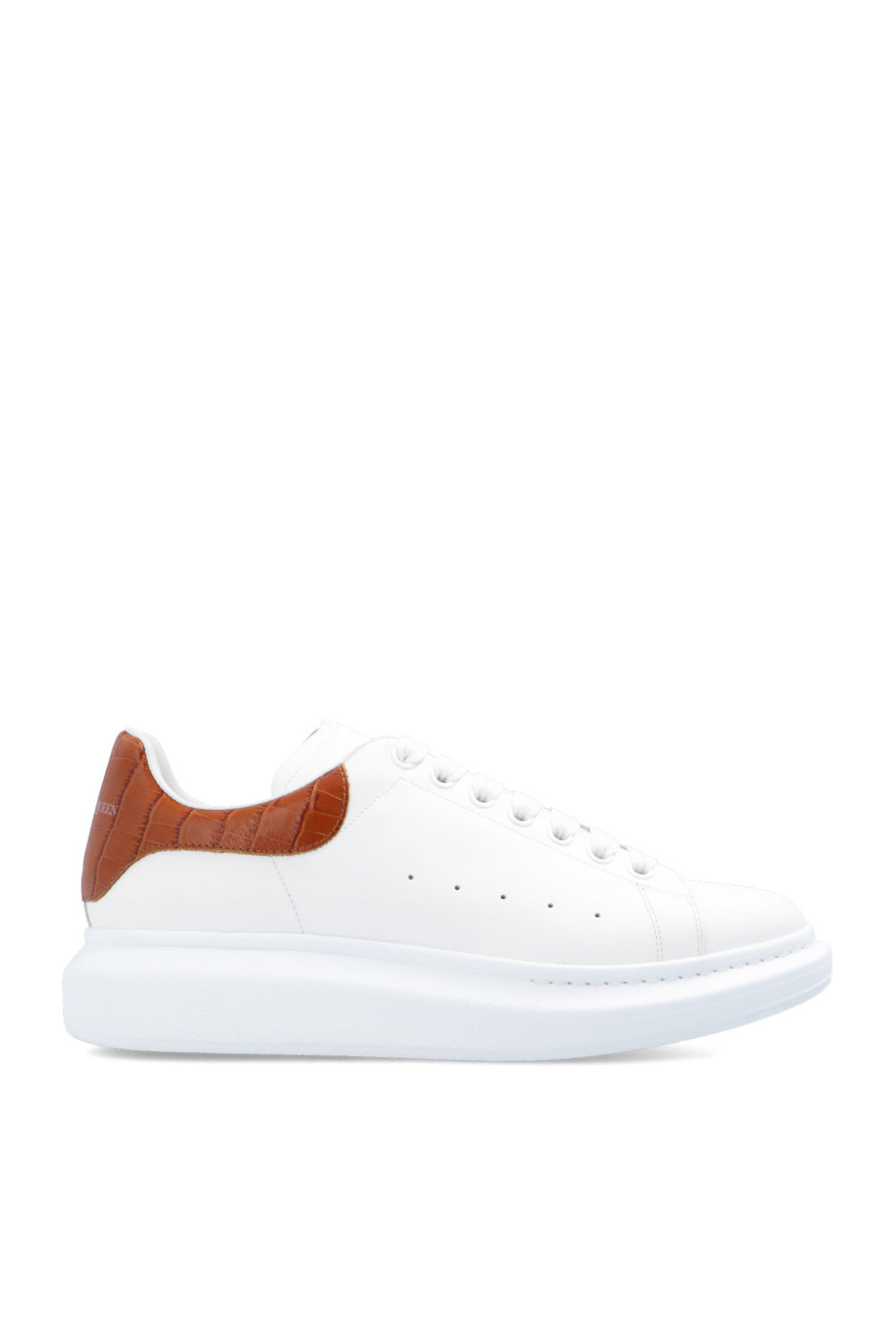 Alexander McQueen Oversized Sneaker White Cedar Croc