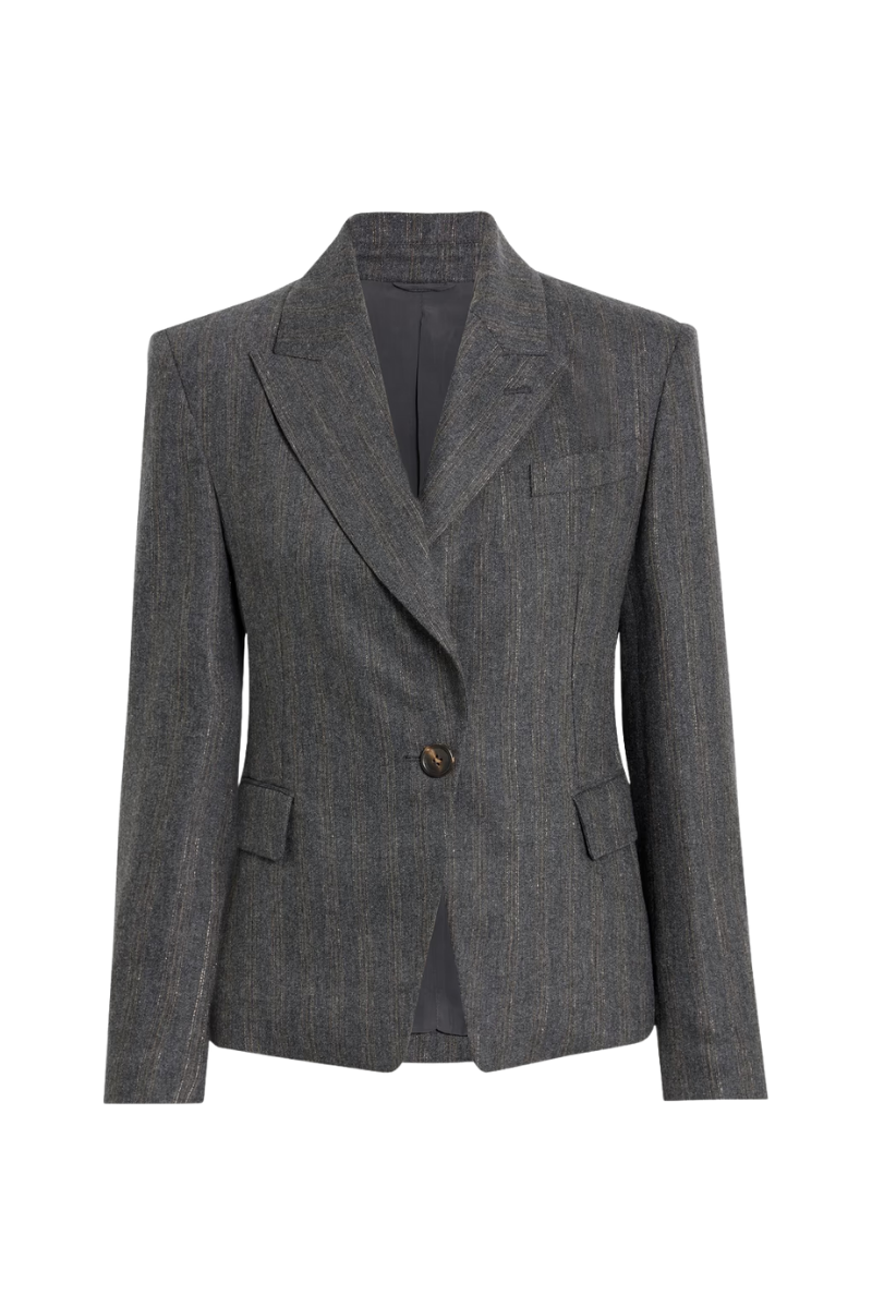 Brunello Cucinelli Women's Wool-Blend Blazer