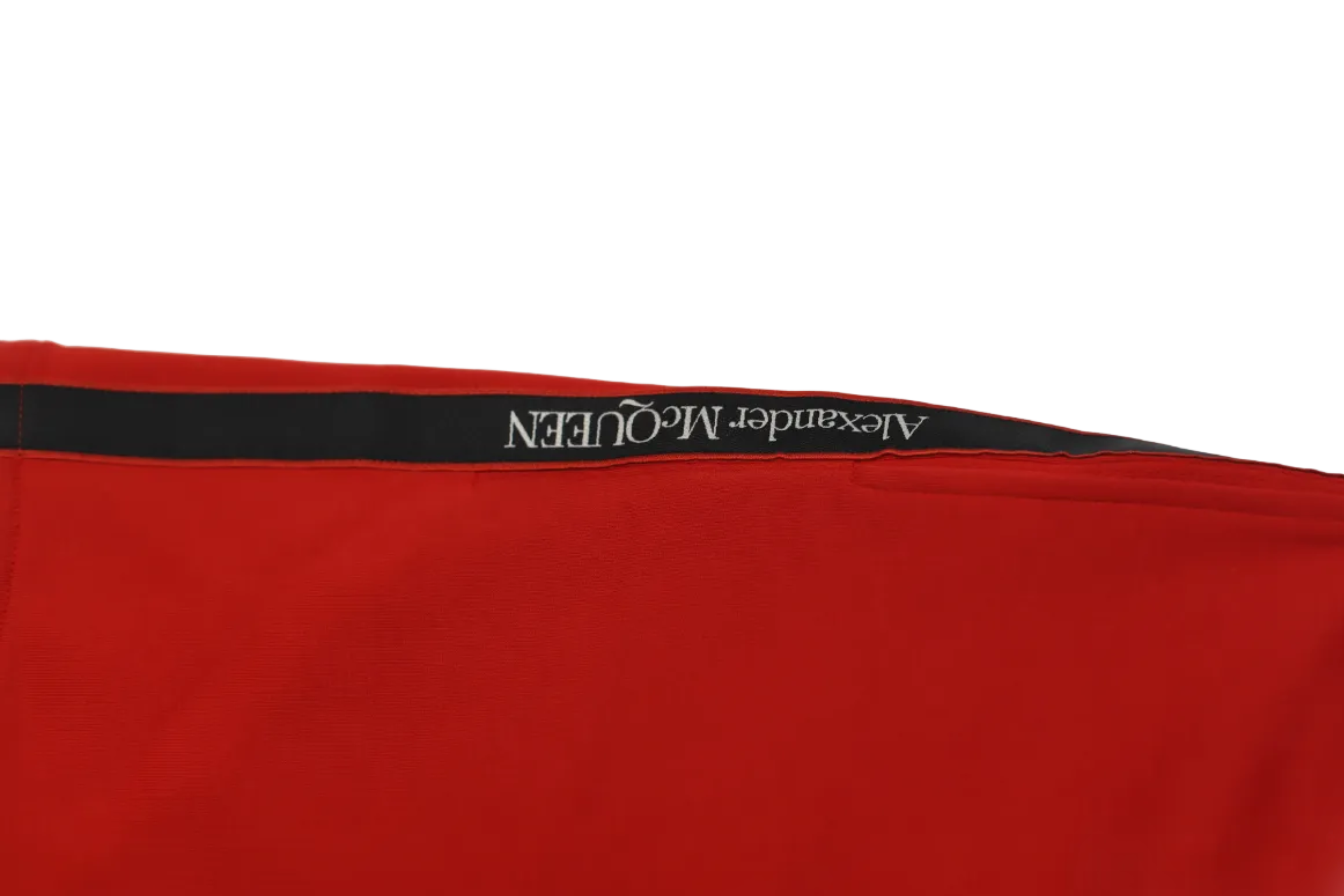 Red alexander mcqueen shorts