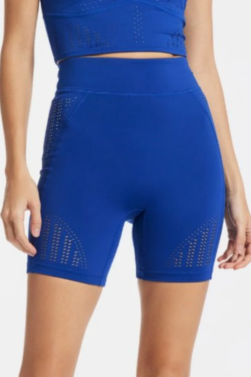 Bandier Lasercut Short Blue BND10115