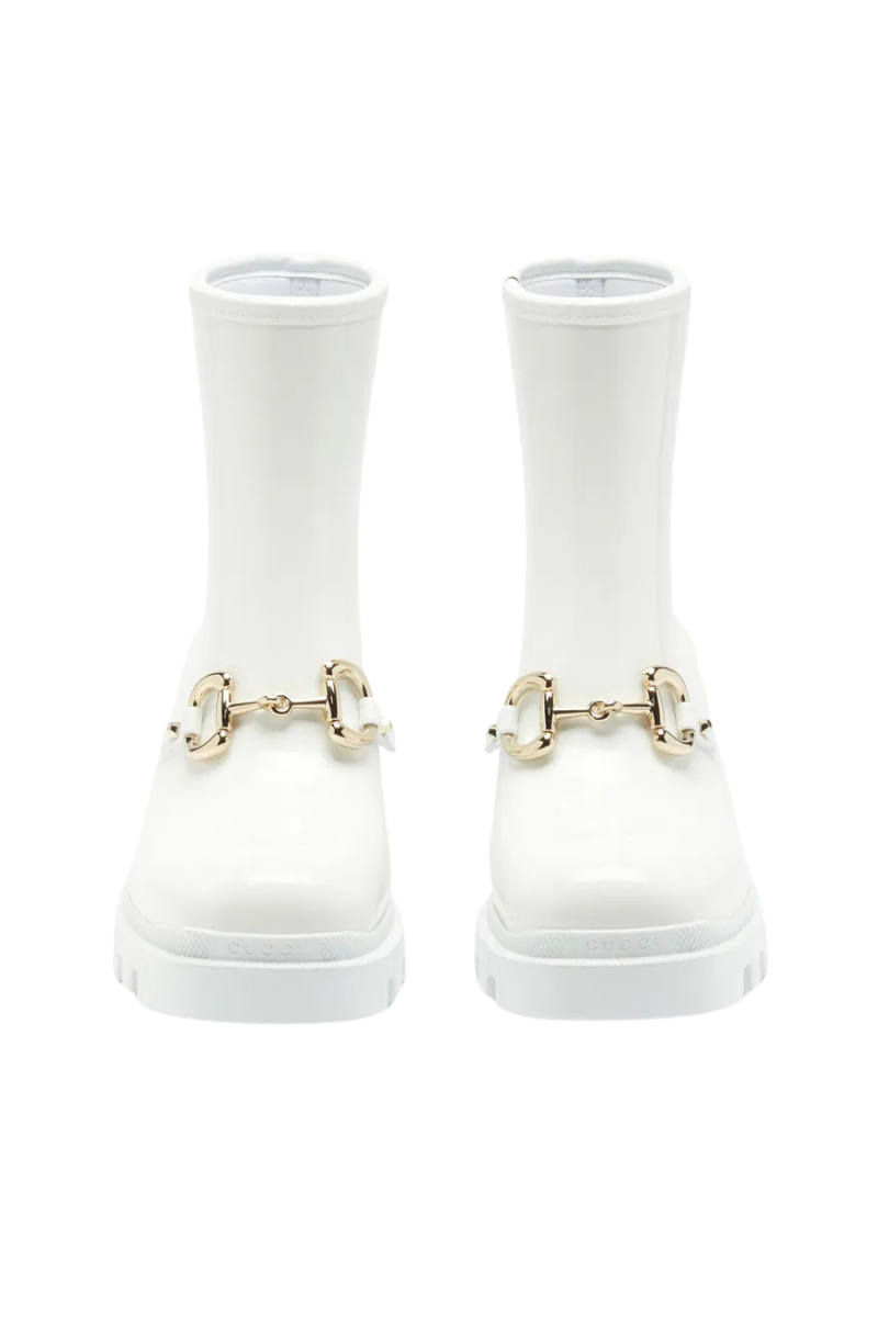 Gucci Horsebit Rubber Boots