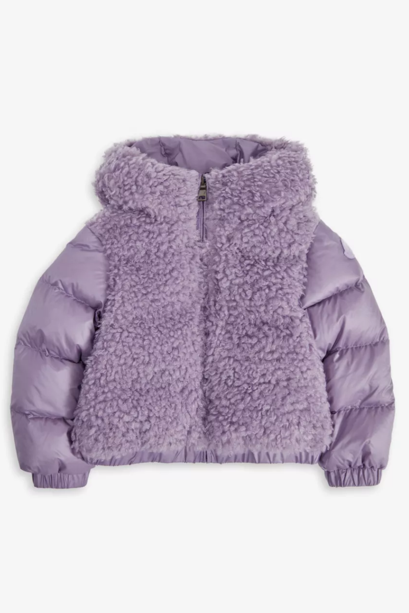 Moncler Kids SHAUNA GIUBBOTTO Lilac Puffer Jacket