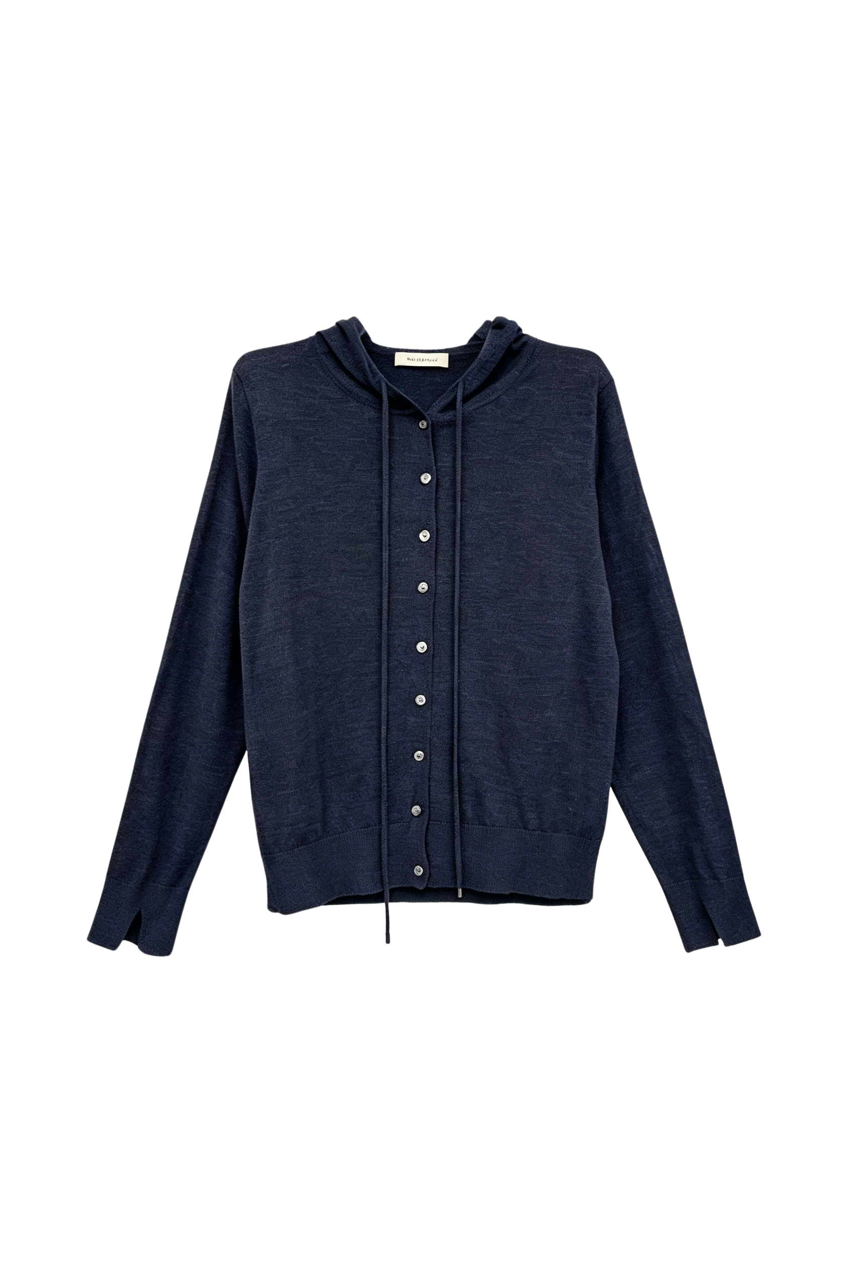 Max Simple Wool Hooded Cardigan Dark Grey MSSD253236D