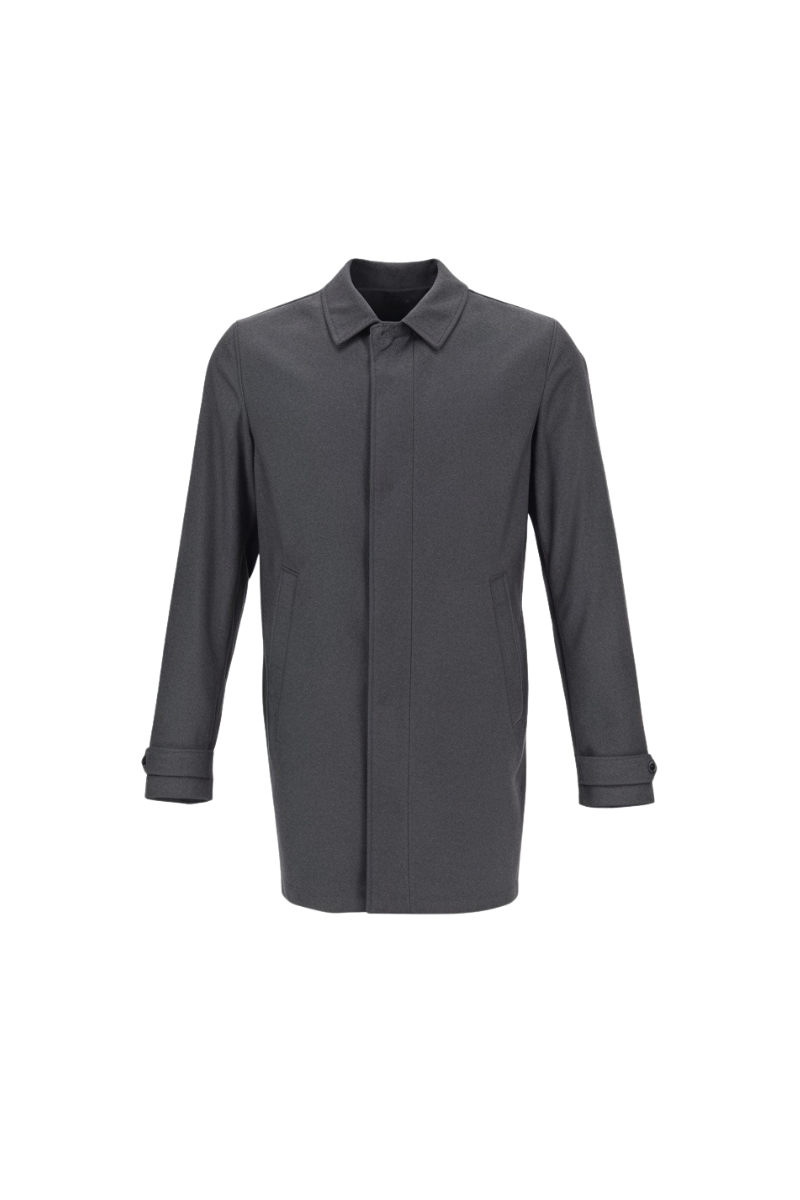 Herno Men Coat Im0253U-33238 Medium Grey