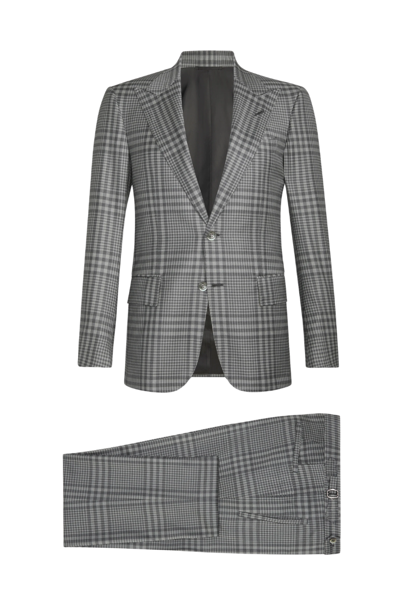 Frere Grey Moore Glenplaid Suit