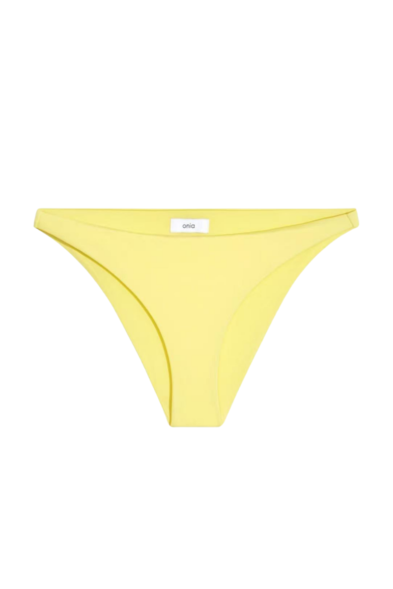 Onia Ashley Bikini Bottom In Yellow