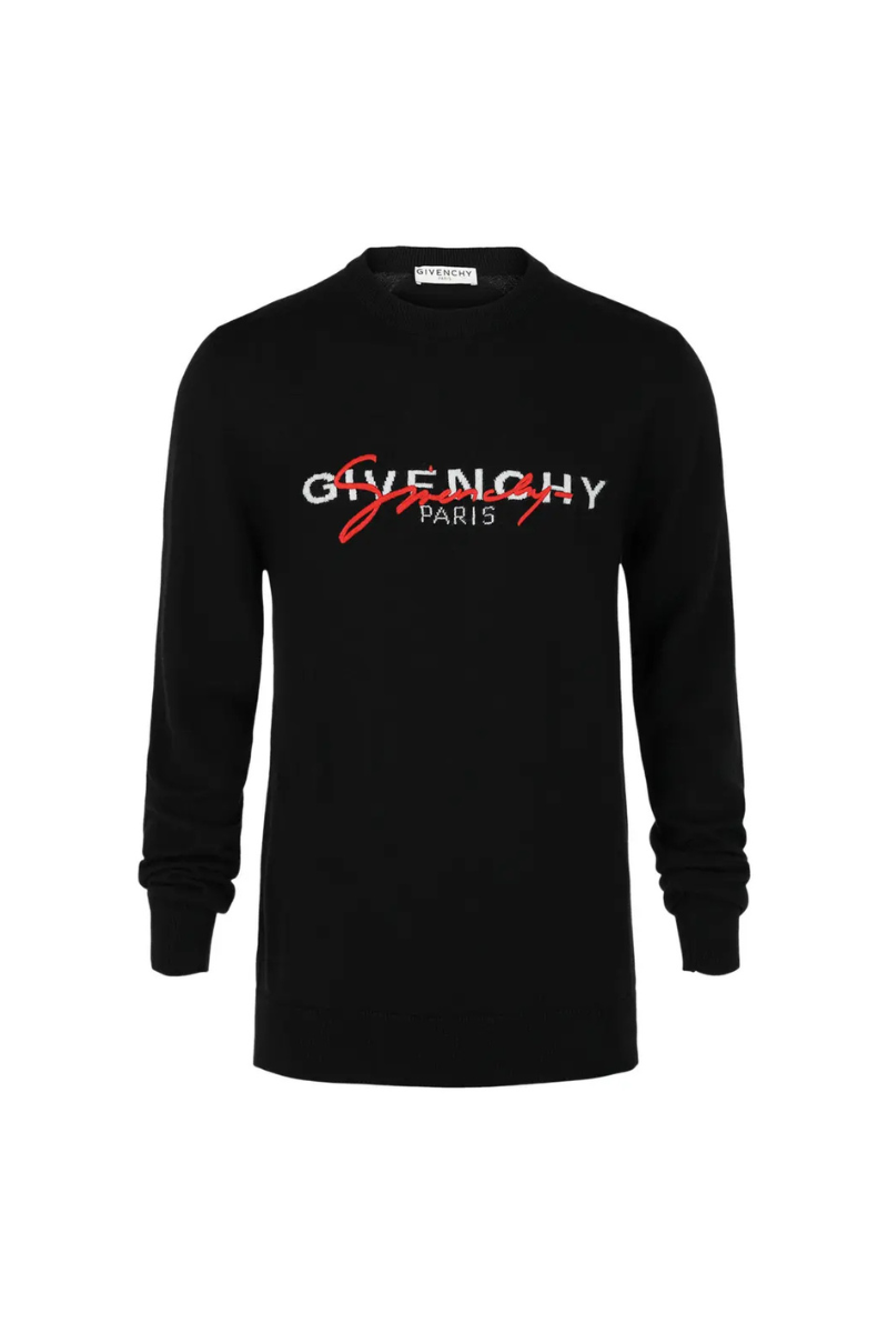 Givenchy Black Classic Signature Sweater
