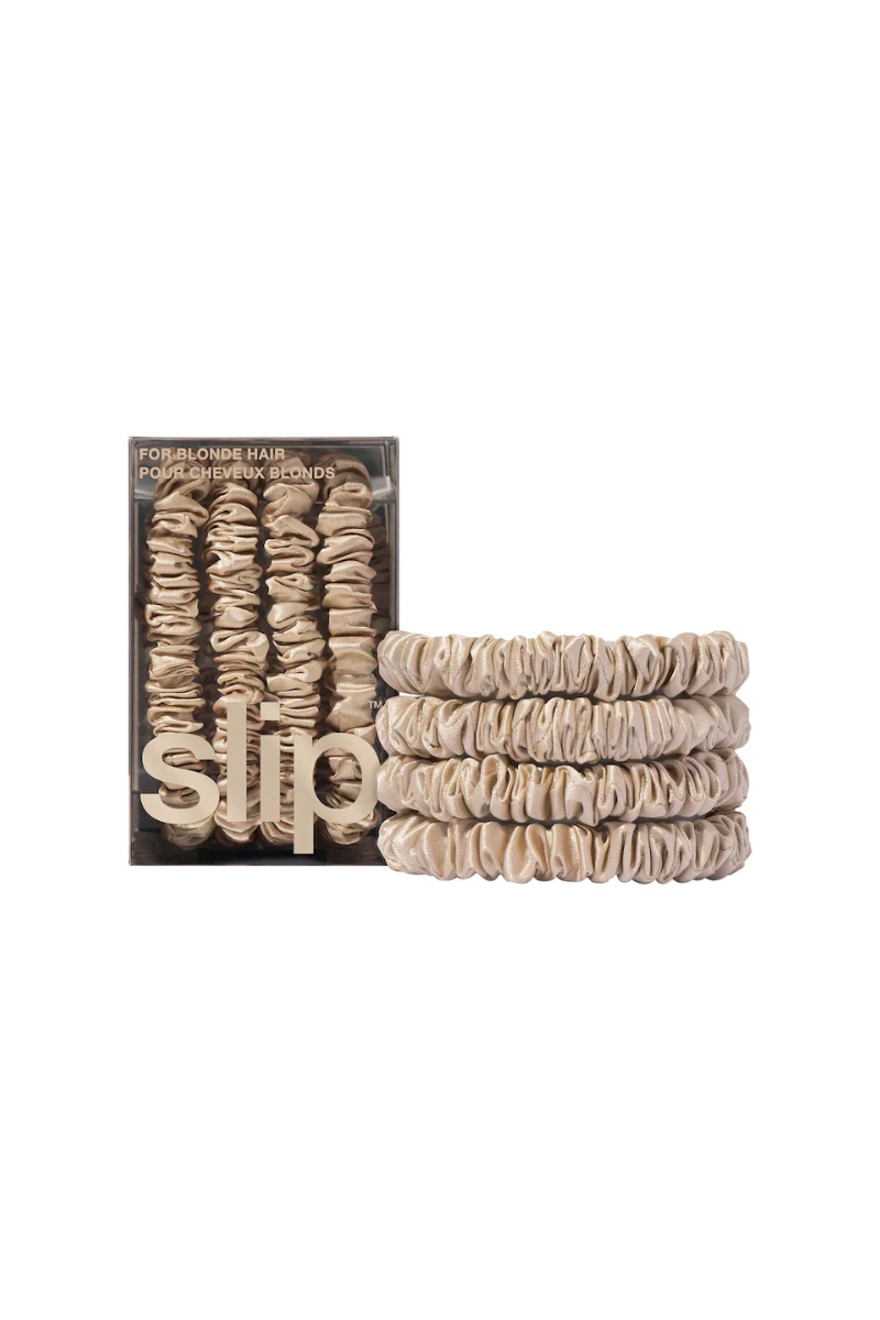 Slip Pure Silk Skinny Scrunchies 4 pack