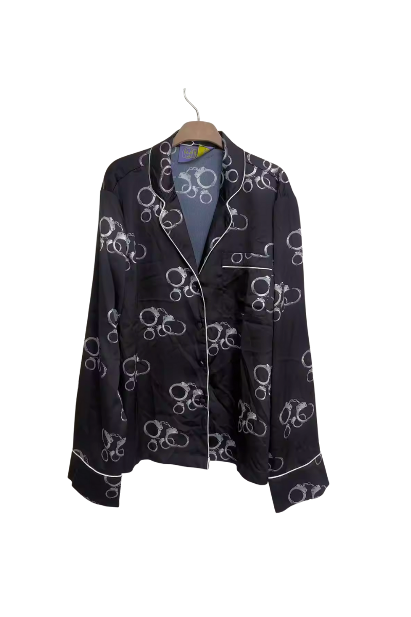 I'm Sorry By Petra Collins Embellished Top-Black PC043X001