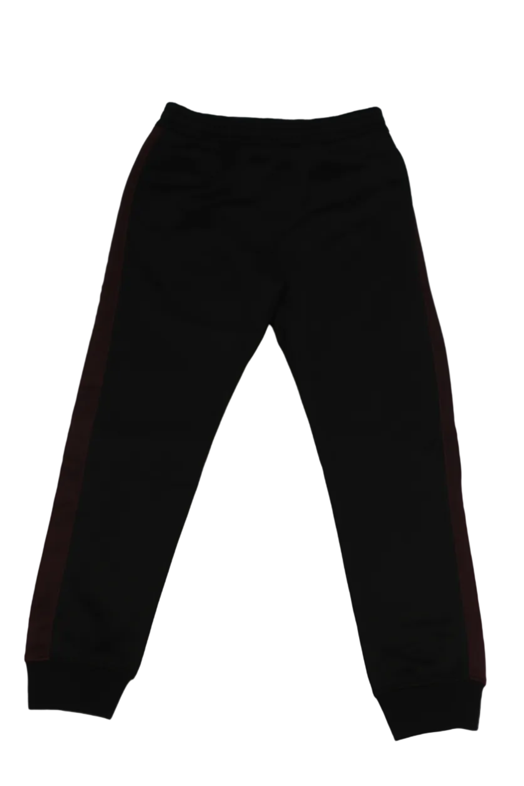 Alexander mcqueen Joggers in Black/Bordeaux