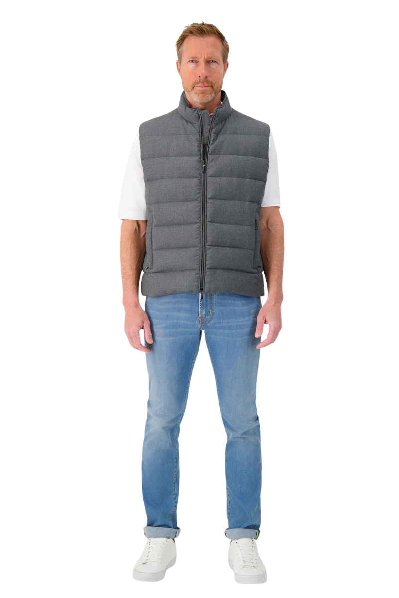 MooRER OLIVER-L Vests Grigio