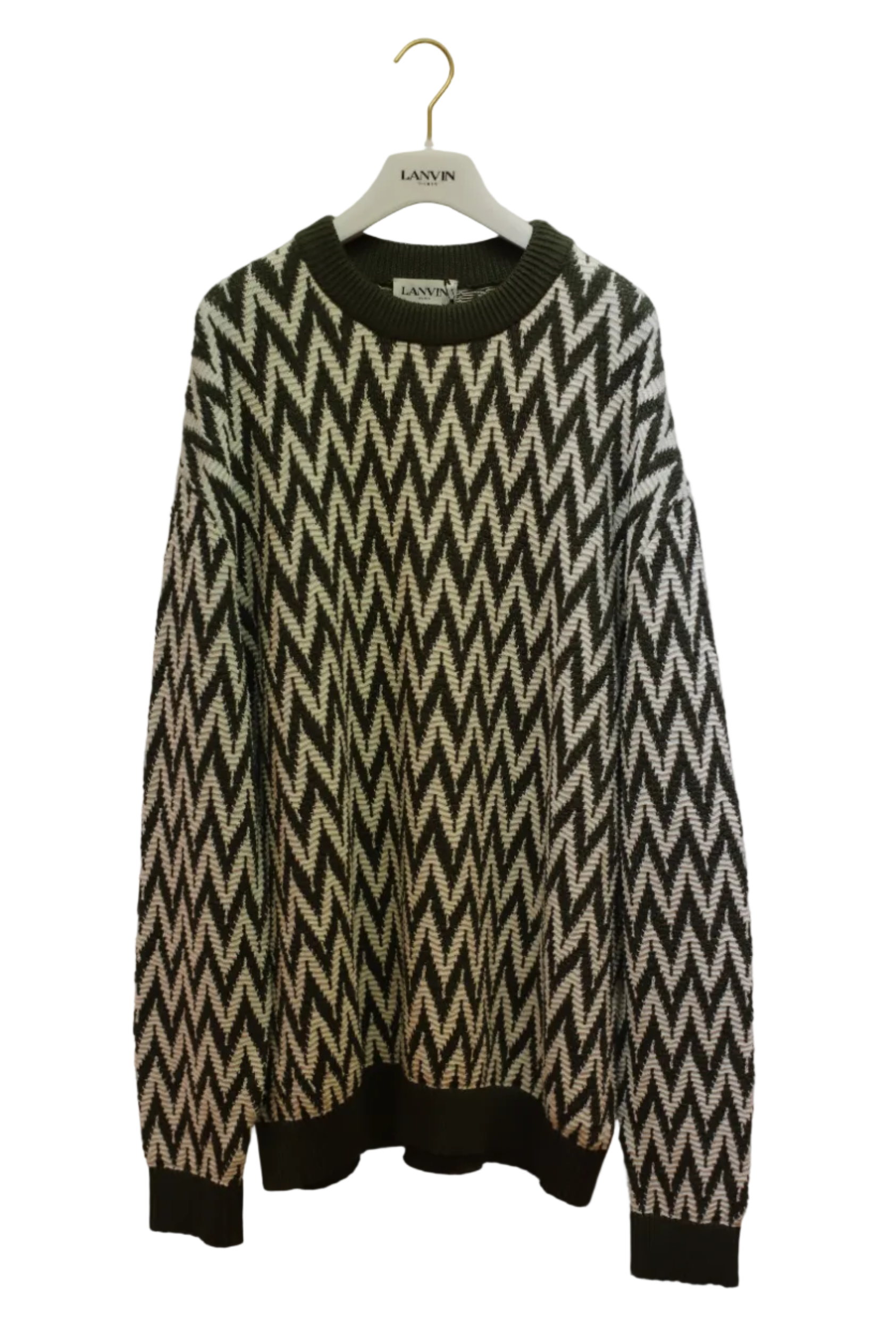 LANVIN Curb Chevron light jumper