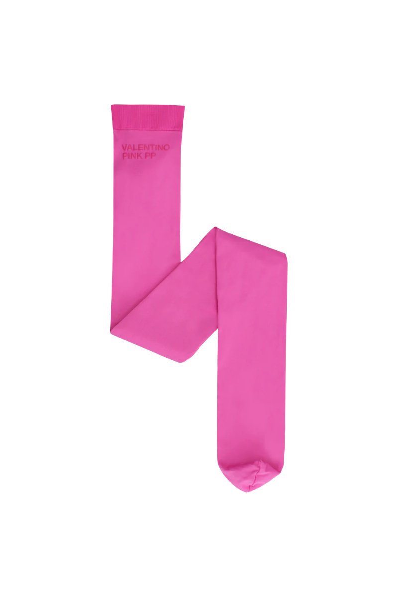 Valentino Garavani Pink PP Tights 1B0KI00M7GU_UWT