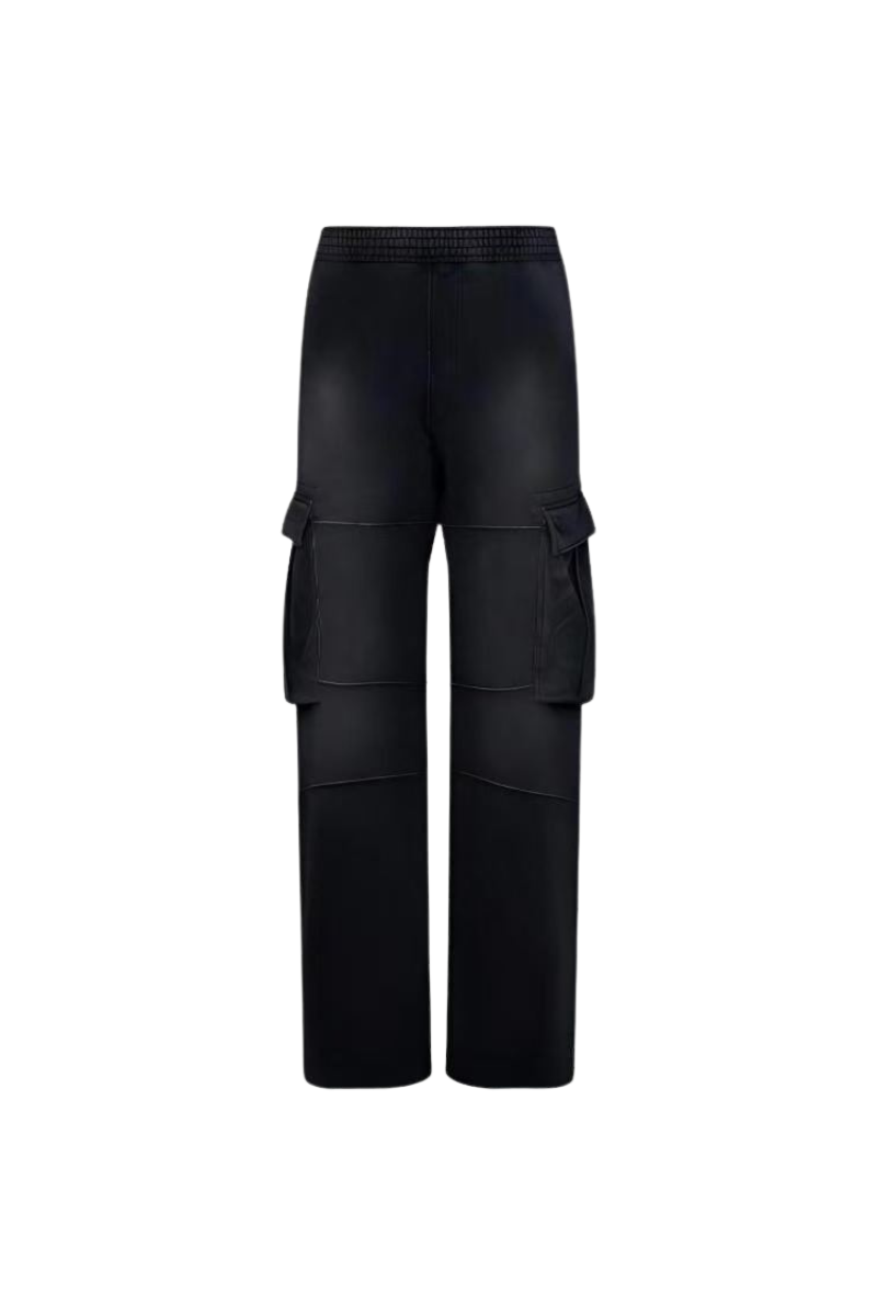 Givenchy Jersey Cargo Pants Black BM51C93YGU