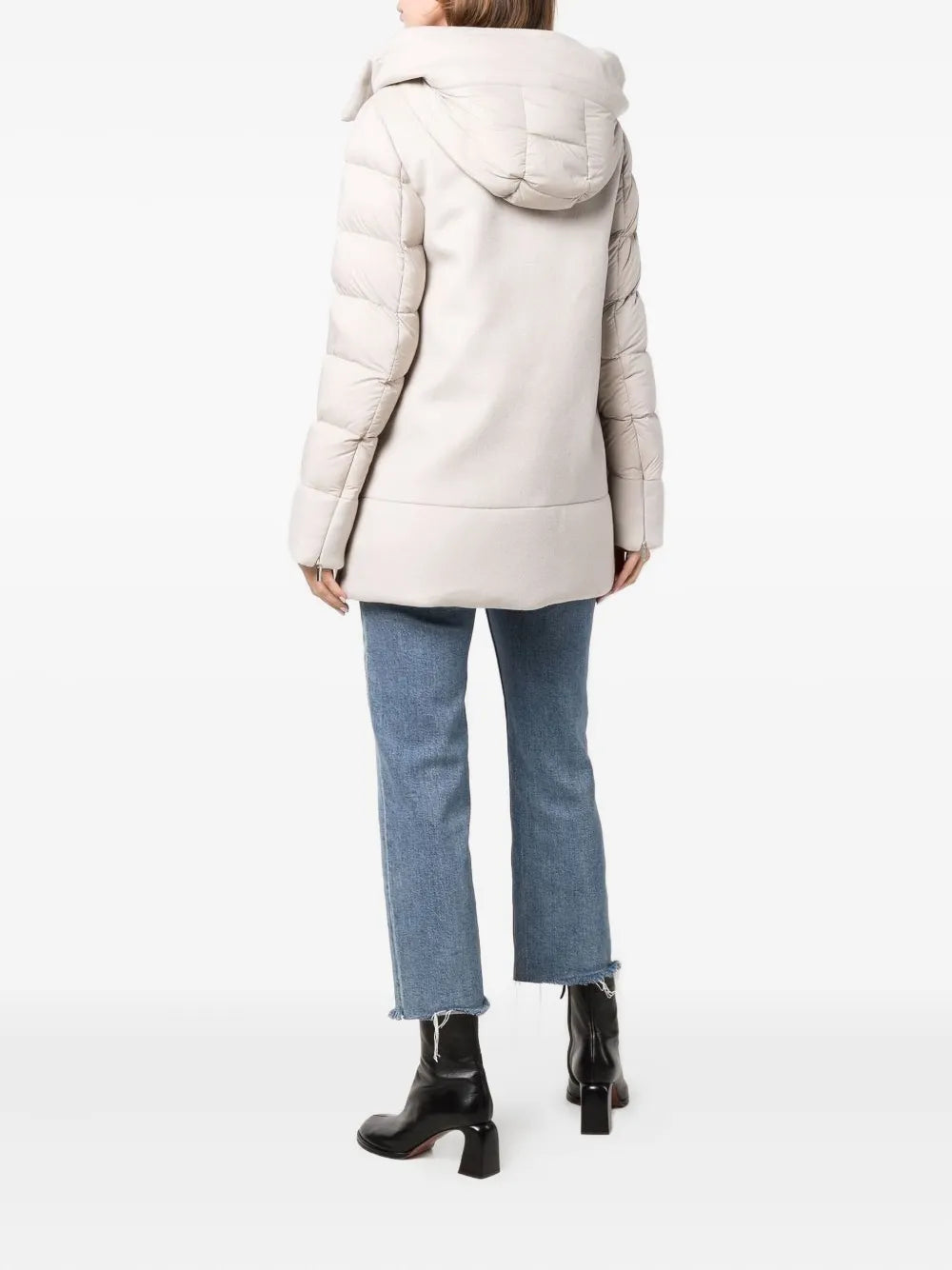 MooRER FRESIA-S-LE Puffer Down Coat Marmo