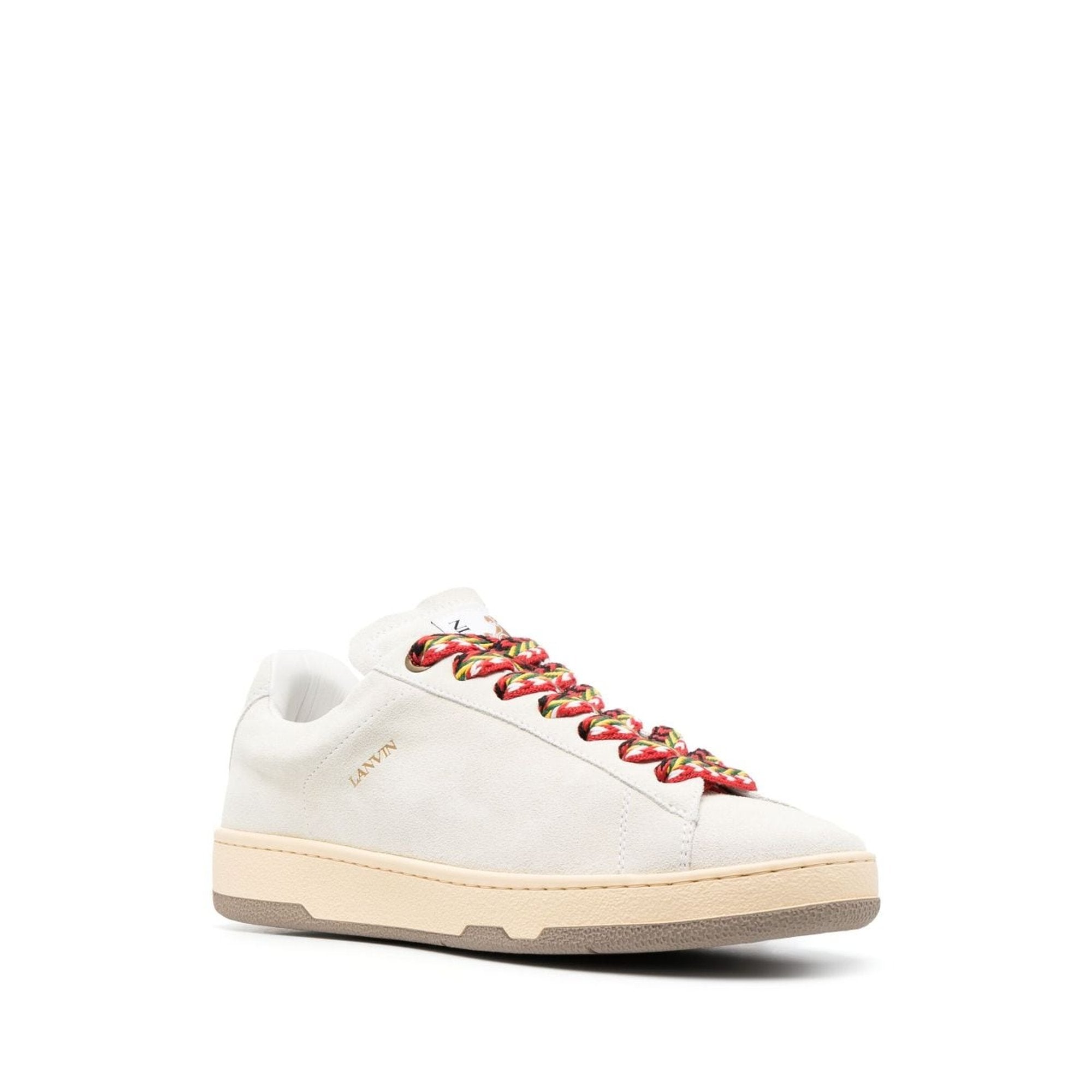 Lite Curb Low Top Sneakers in White