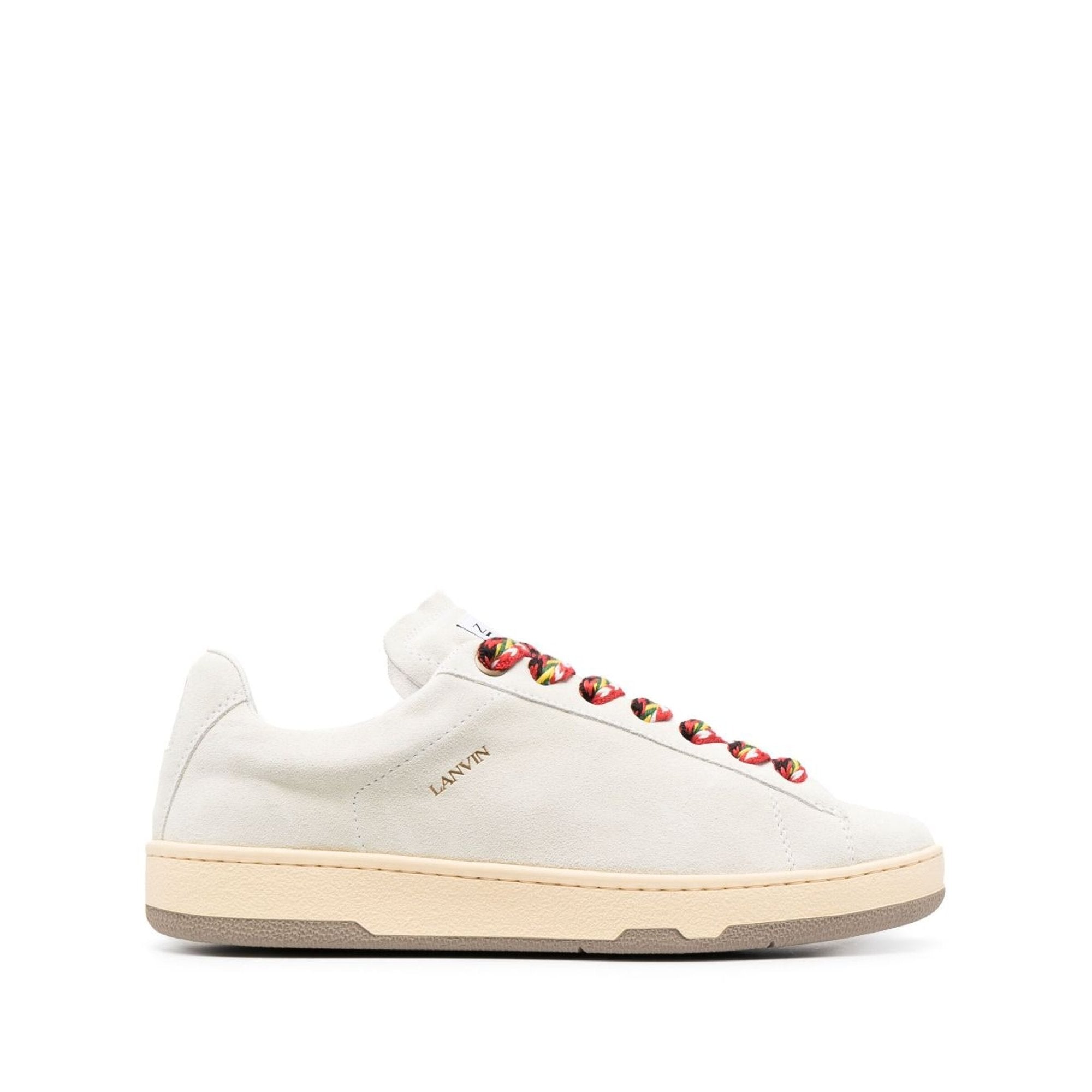 Lite Curb Low Top Sneakers in White