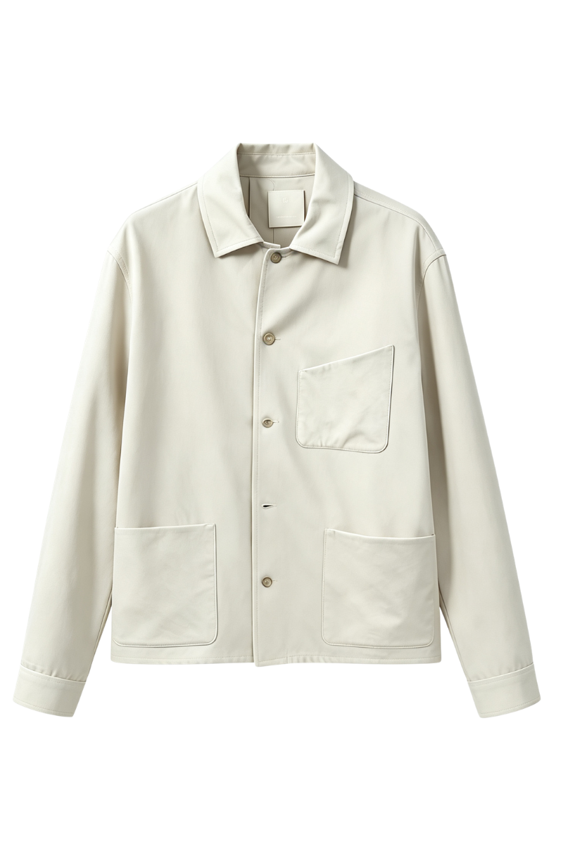 Givenchy Double Face Overshirt Cloud Grey BM610R1YG3