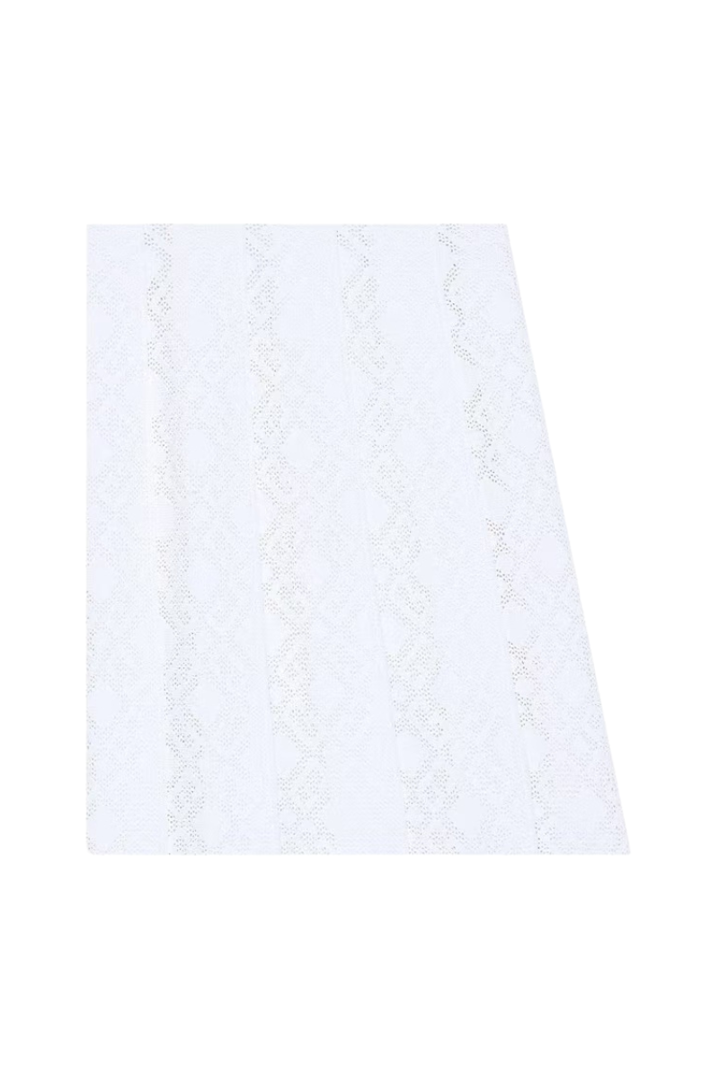 Givenchy Short Pleated Skirt White BW40XW4ZPN