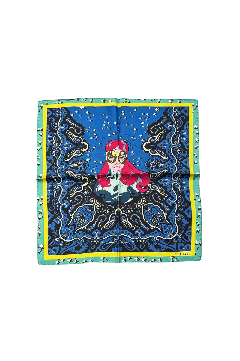 Etro Printed Scarf 1T199 7155 0200
