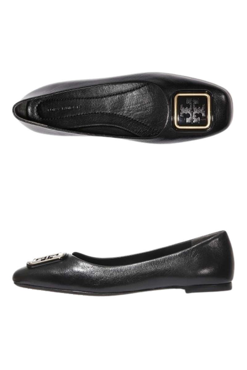 Tory Burch Georgia Ballet Flats Perfect Black 134895006