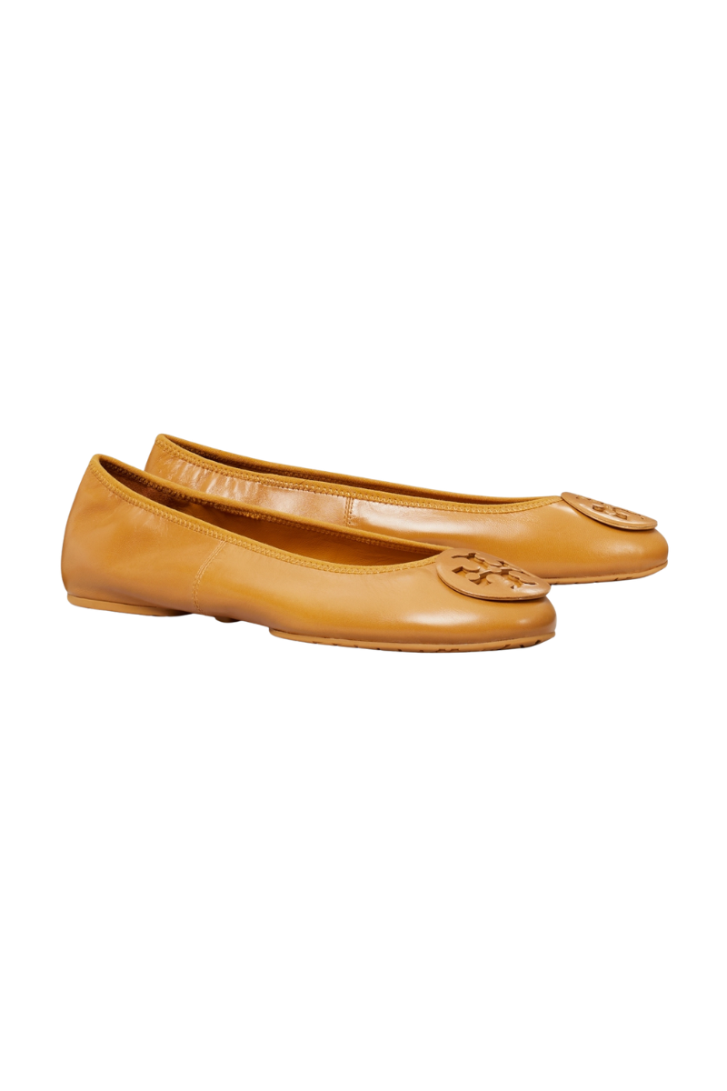 Tory Burch Reva Travel Ballet Walnut 177204201