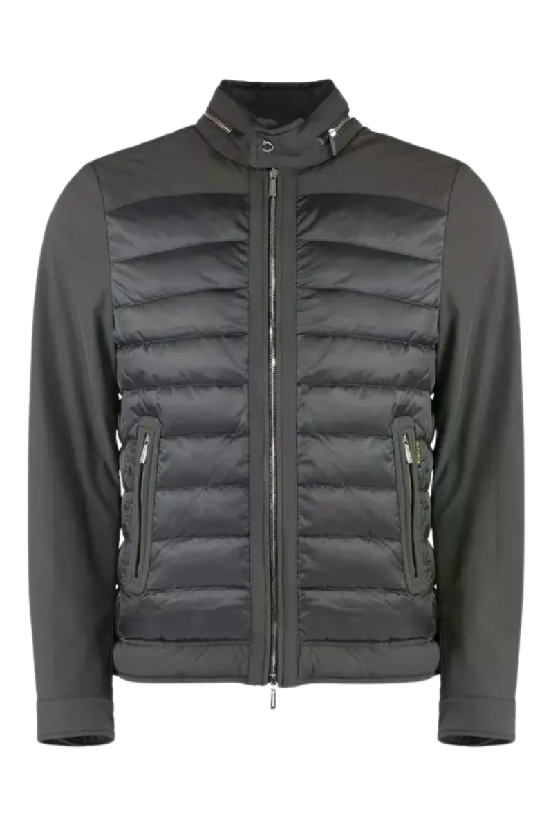 MooRER GILLES-KNS-ASFALTO Outerwear Asfalto/Dark Grey