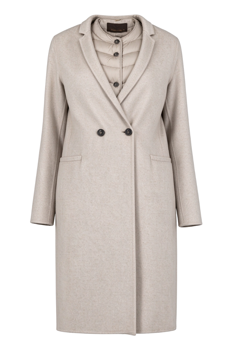MooRER ARPACWR Coat Almond