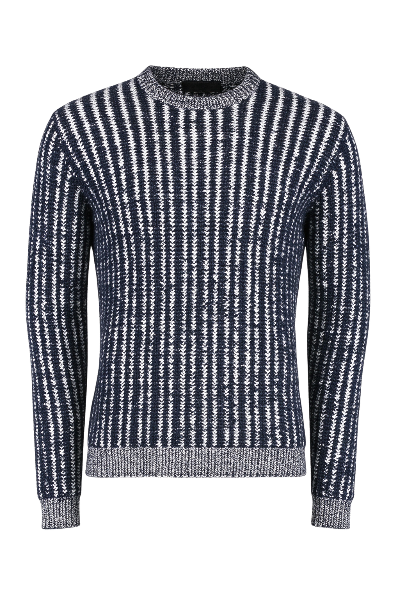 MooRER ANSELMWCS Sweaters Navy