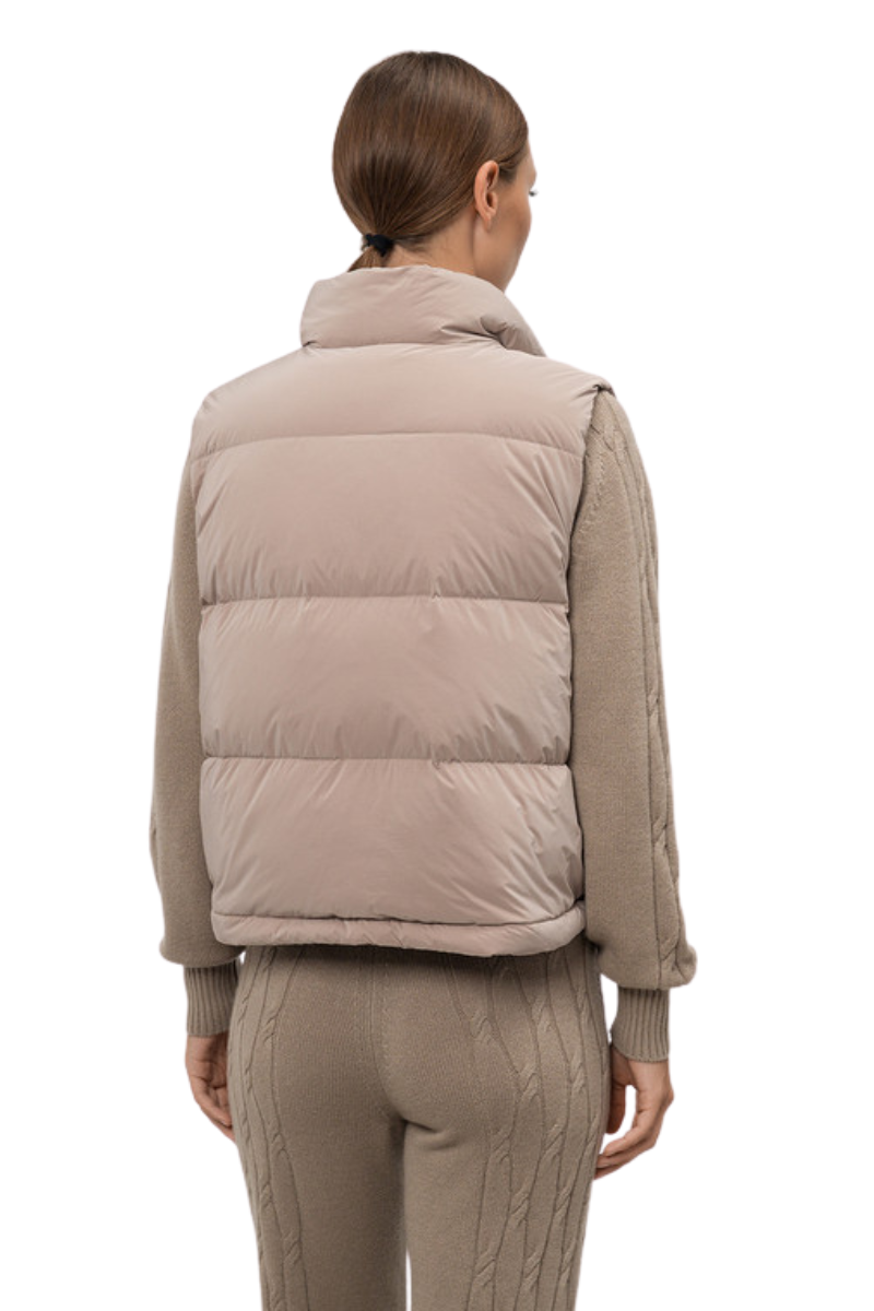 MooRER MAILLEOS Vests Nocciola
