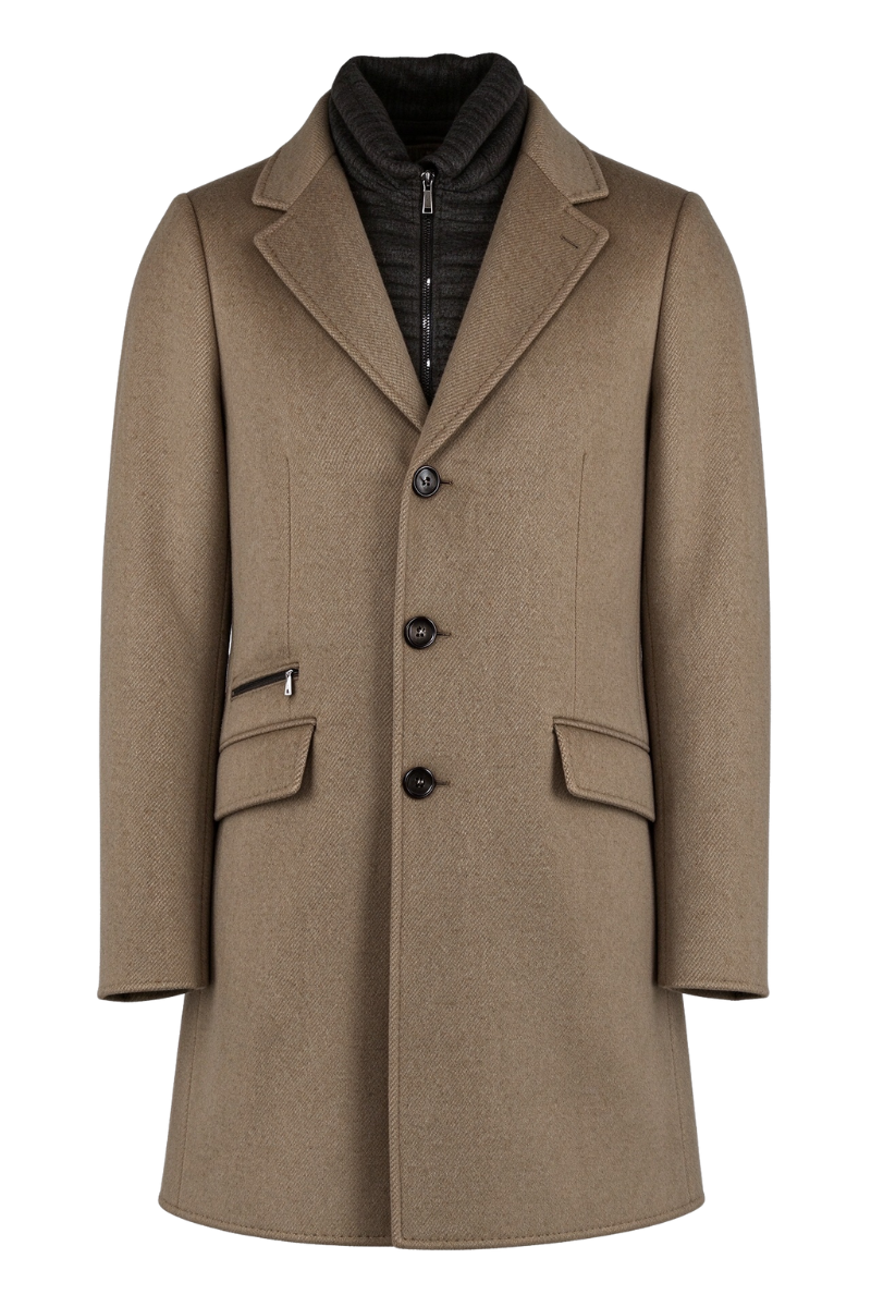 MooRER HARRISBAB Outerwear Camel