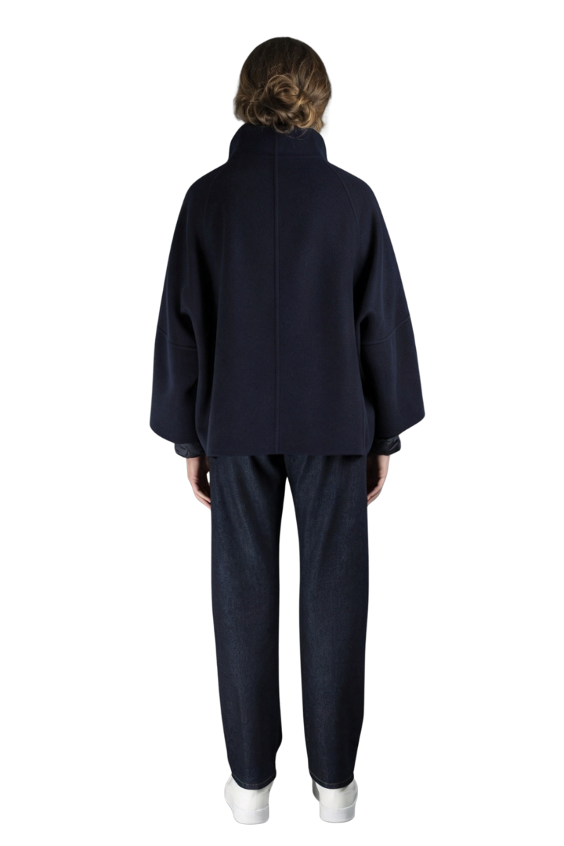 MooRER LENIE-CZI Outerwear Blu/Nero