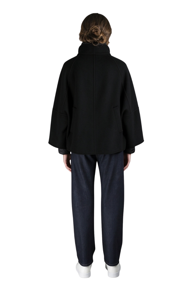 MooRER LENIE-CZI Outerwear Nero/Blu