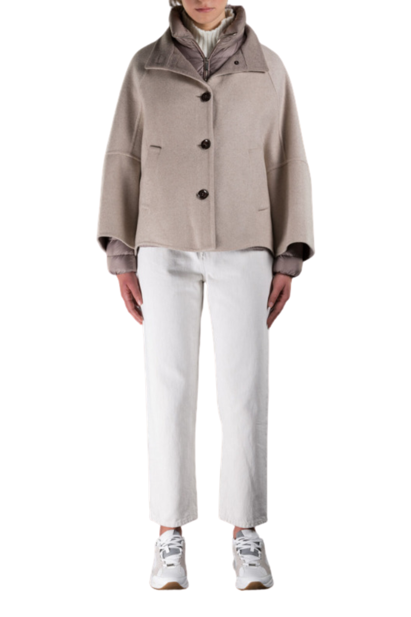 MooRER LENIE-CZI Outerwear Mandorla/Nut